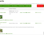 Create Your Personal Plant List!