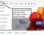 Send a private message.